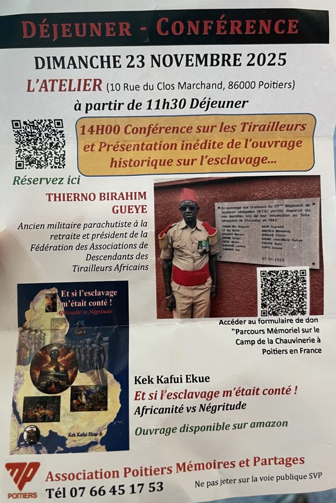 Conférence sur les Tirailleurs sénégalais