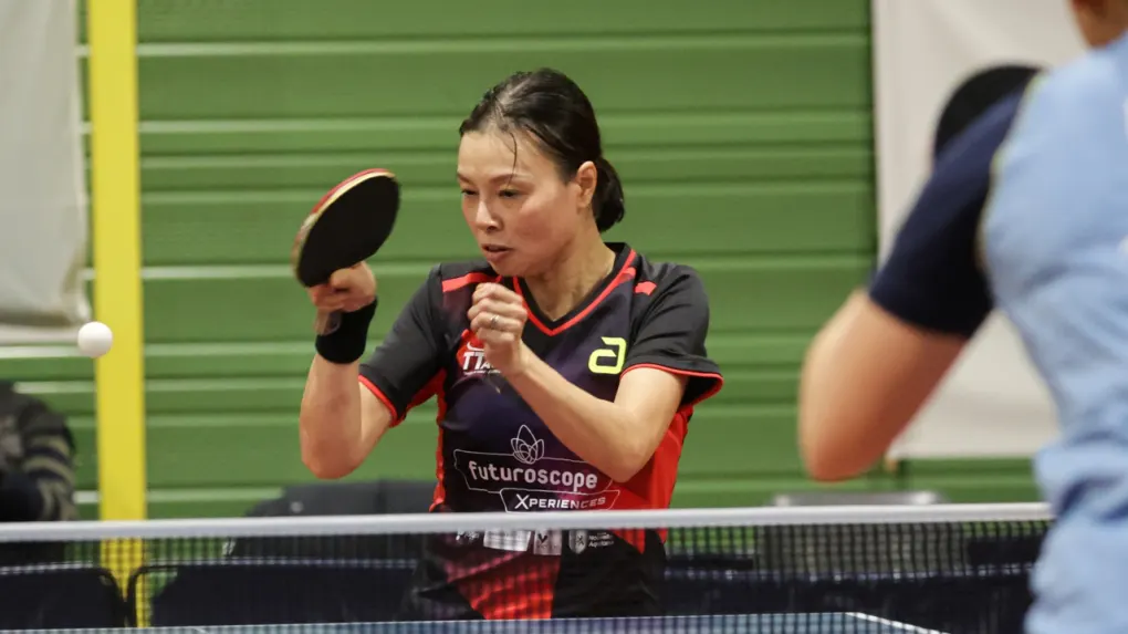 Match de tennis de table